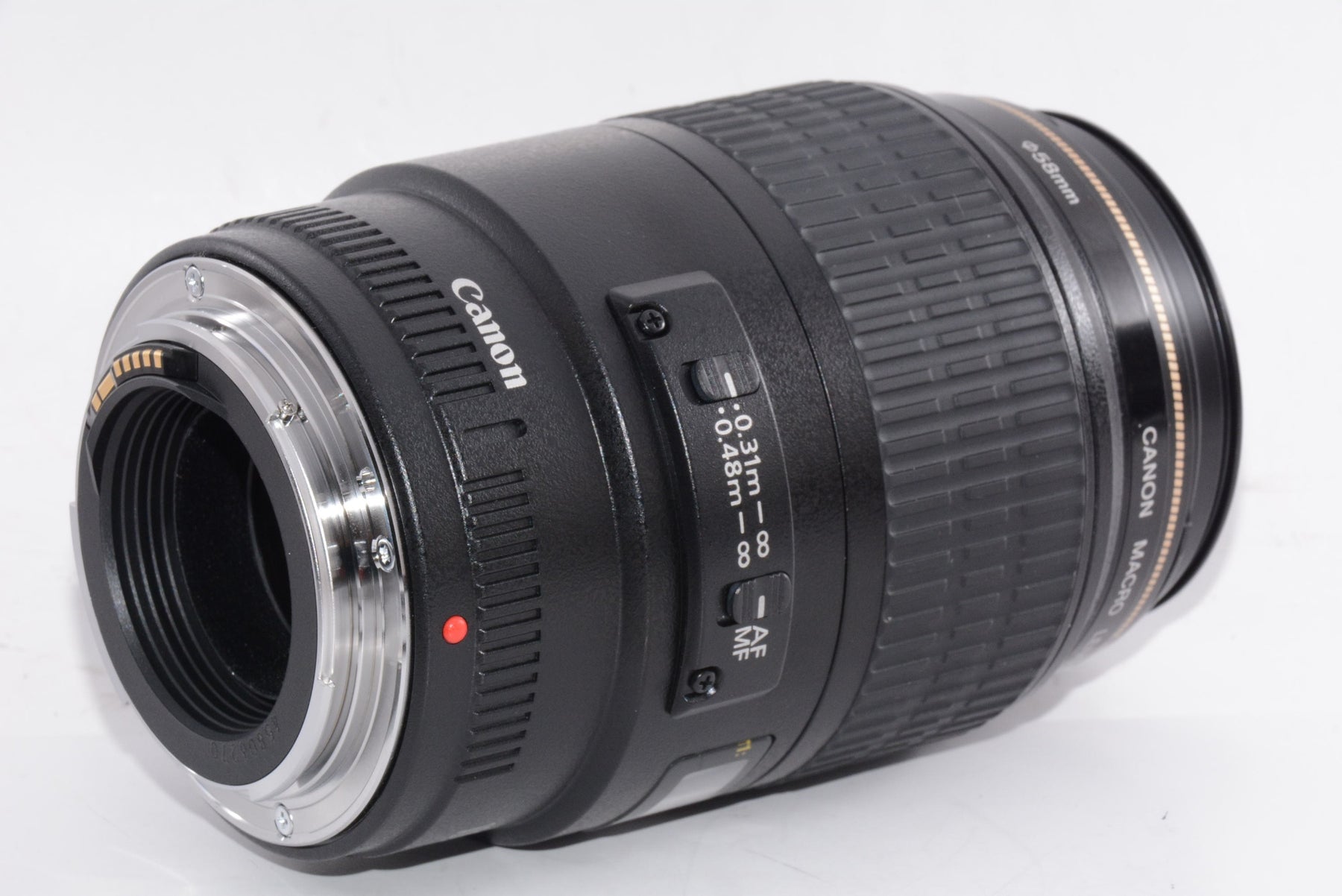 【外観特上級】Canon 単焦点マクロレンズ EF100mm F2.8 マクロ USM フルサイズ対応