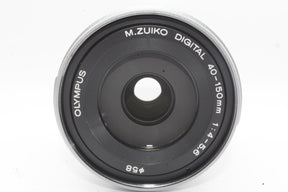 【外観特上級】OLYMPUS M.ZUIKO DIGITAL ED 40-150mm F4.0-5.6 R シルバー