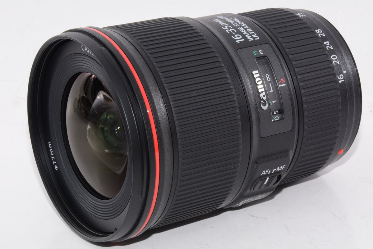 【外観特上級】Canon 広角ズームレンズ EF16-35mm F4L IS USM フルサイズ対応