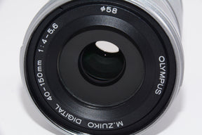 【外観並級】OLYMPUS M.ZUIKO DIGITAL ED 40-150mm F4.0-5.6 R シルバー