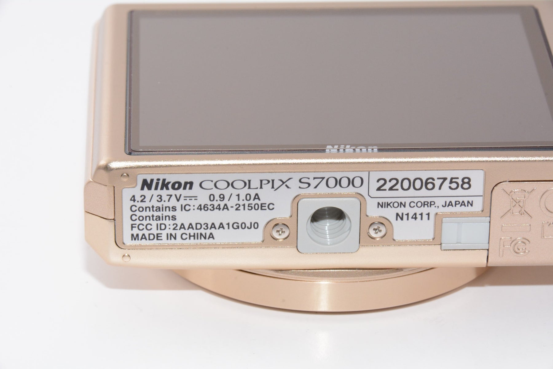 【外観並級】Nikon デジタルカメラ COOLPIX S7000 ゴールド