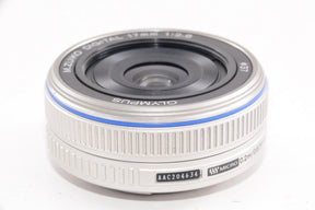 【外観並級】OLYMPUS パンケーキレンズ M.ZUIKO DIGITAL 17mm F2.8