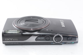 【外観特上級】Canon コンパクトデジタルカメラ IXY 650 ブラック 光学12倍ズーム/Wi-Fi対応 IXY650BK
