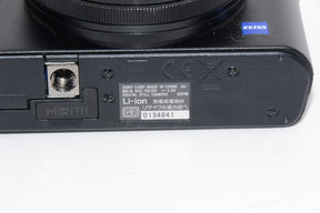 【外観並級】SONY デジタルカメラ DSC-RX100 1.0型センサー F1.8レンズ搭載 ブラック Cyber-shot DSC-RX100