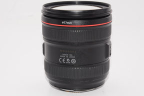 【外観並級】Canon 標準ズームレンズ EF24-70mm F4 L IS USM フルサイズ対応