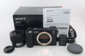 【外観特上級】ソニー フルサイズミラーレス一眼 α7C レンズキット ブラック ILCE-7CL B