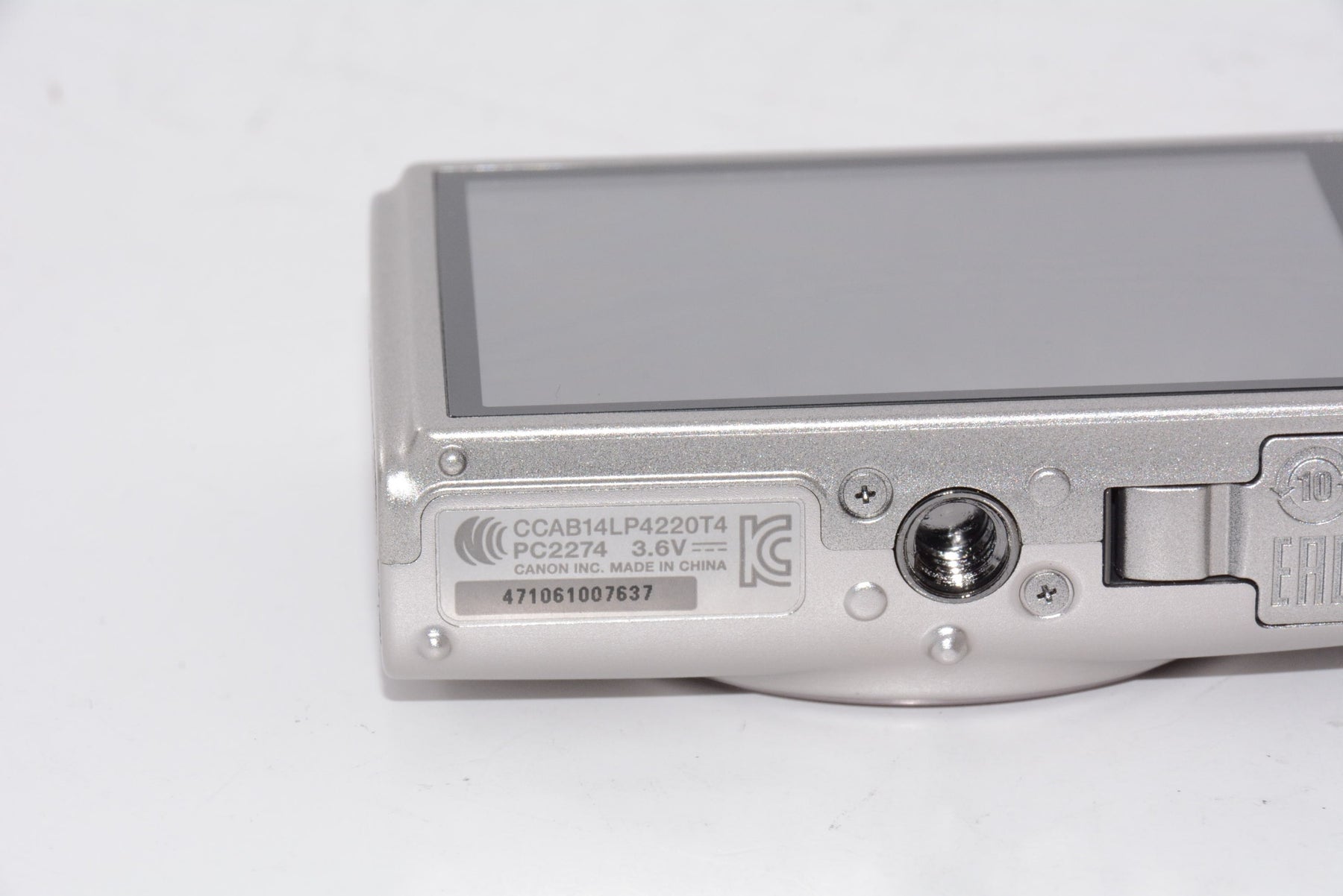 【外観特上級】Canon コンパクトデジタルカメラ IXY 650 シルバー IXY650SL