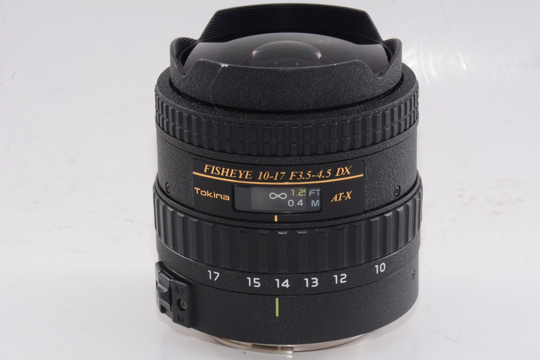 【外観並級】Tokina 魚眼ズームレンズ AT-X 107 DX Fisheye 10-17mm F3.5-4.5 (IF) キヤノン用 APS-C対応