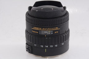【外観並級】Tokina 魚眼ズームレンズ AT-X 107 DX Fisheye 10-17mm F3.5-4.5 (IF) キヤノン用 APS-C対応