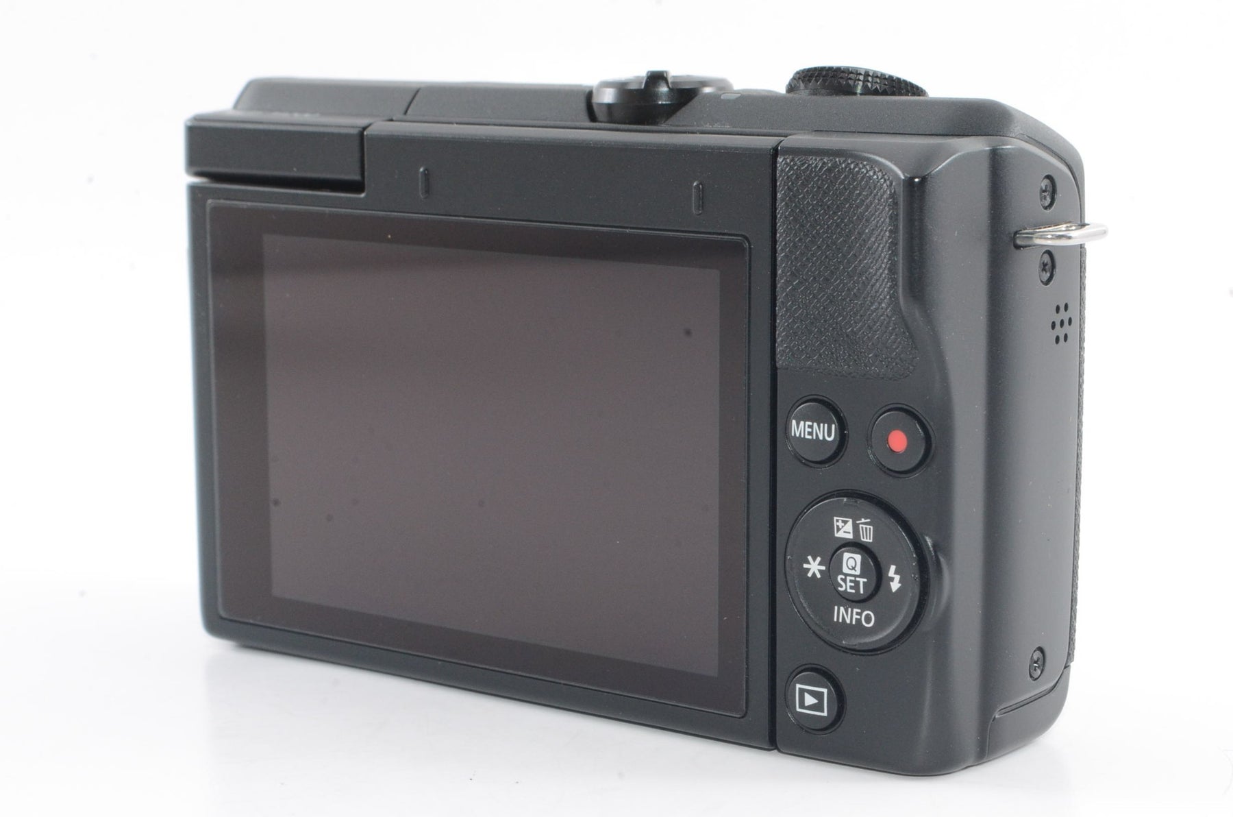【外観並級】Canon ミラーレス一眼カメラ EOS M200 標準ズームキット ブラック EOSM200BK-1545ISSTMLK