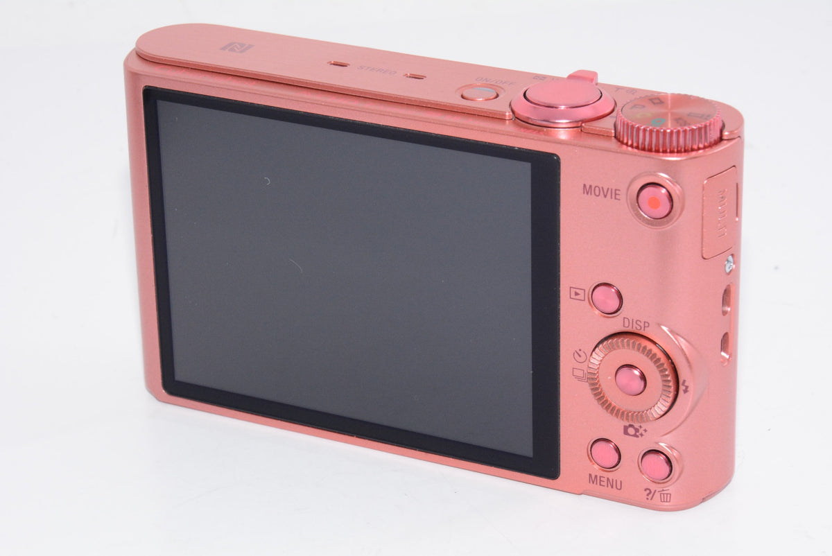 【外観特上級】ソニー SONY デジタルカメラ Cyber-shot WX350 光学20倍 ピンク DSC-WX350-P