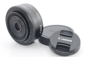 【外観特上級】Canon EF-M22mm F2 STM ミラーレス一眼対応