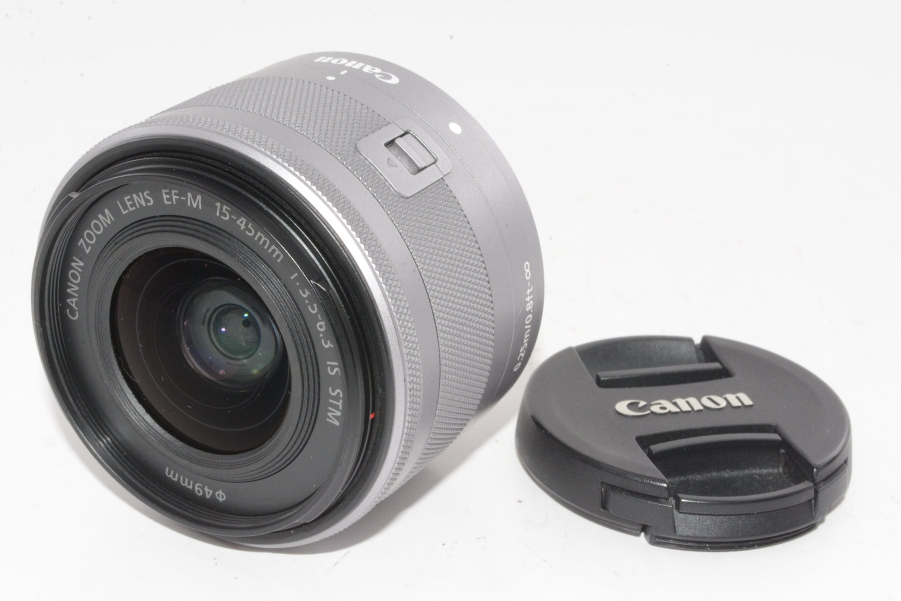 【外観特上級】Canon 標準ズームレンズ EF-M15-45mm F3.5-6.3IS STM