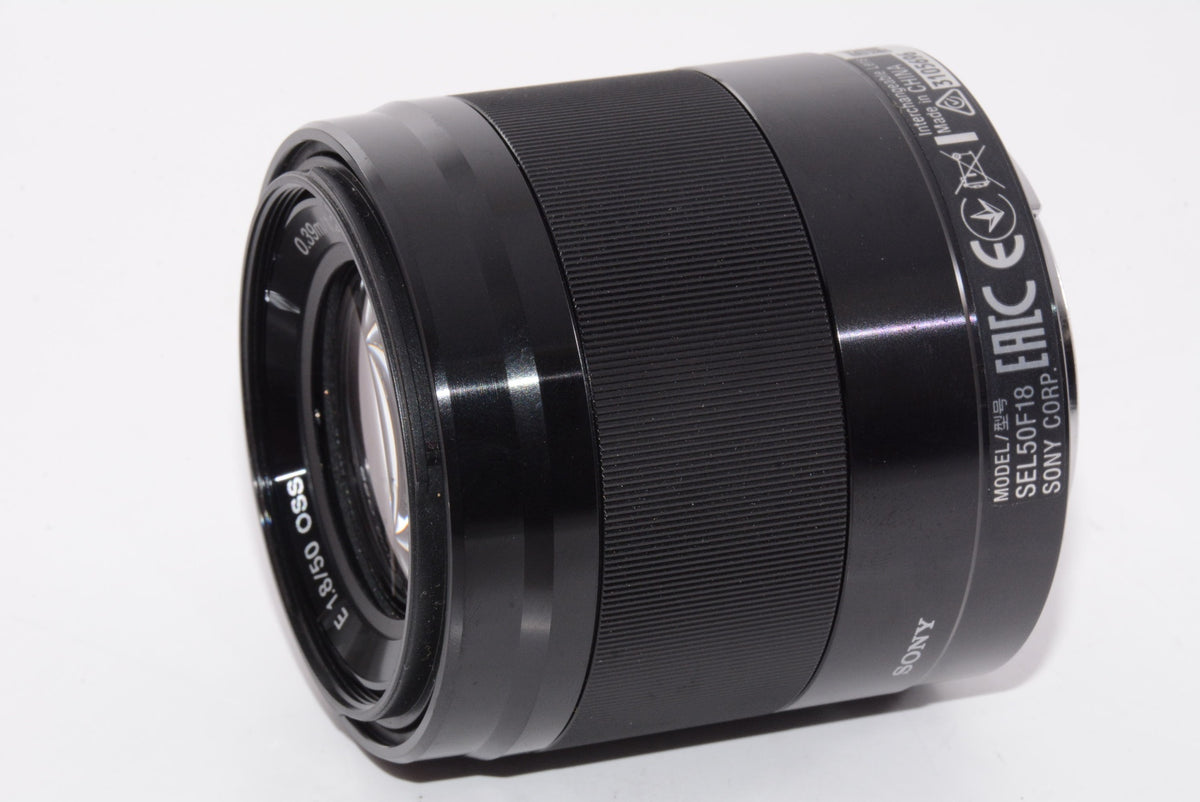 【外観並級】ソニー SONY 単焦点レンズ E 50mm F1.8 OSS APS-Cフォーマット専用 SEL50F18-B