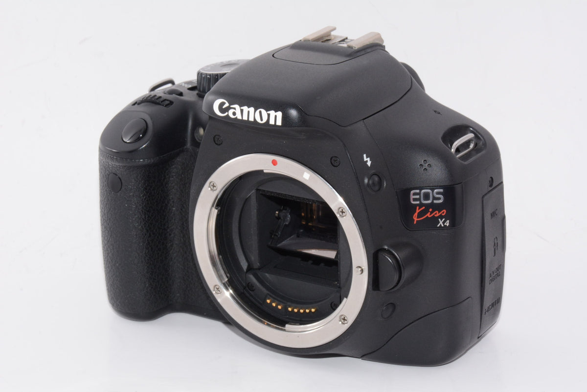 【外観特上級】Canon デジタル一眼レフカメラ EOS Kiss X4 EF-S 18-55 IS レンズキット KISSX4-1855ISLK