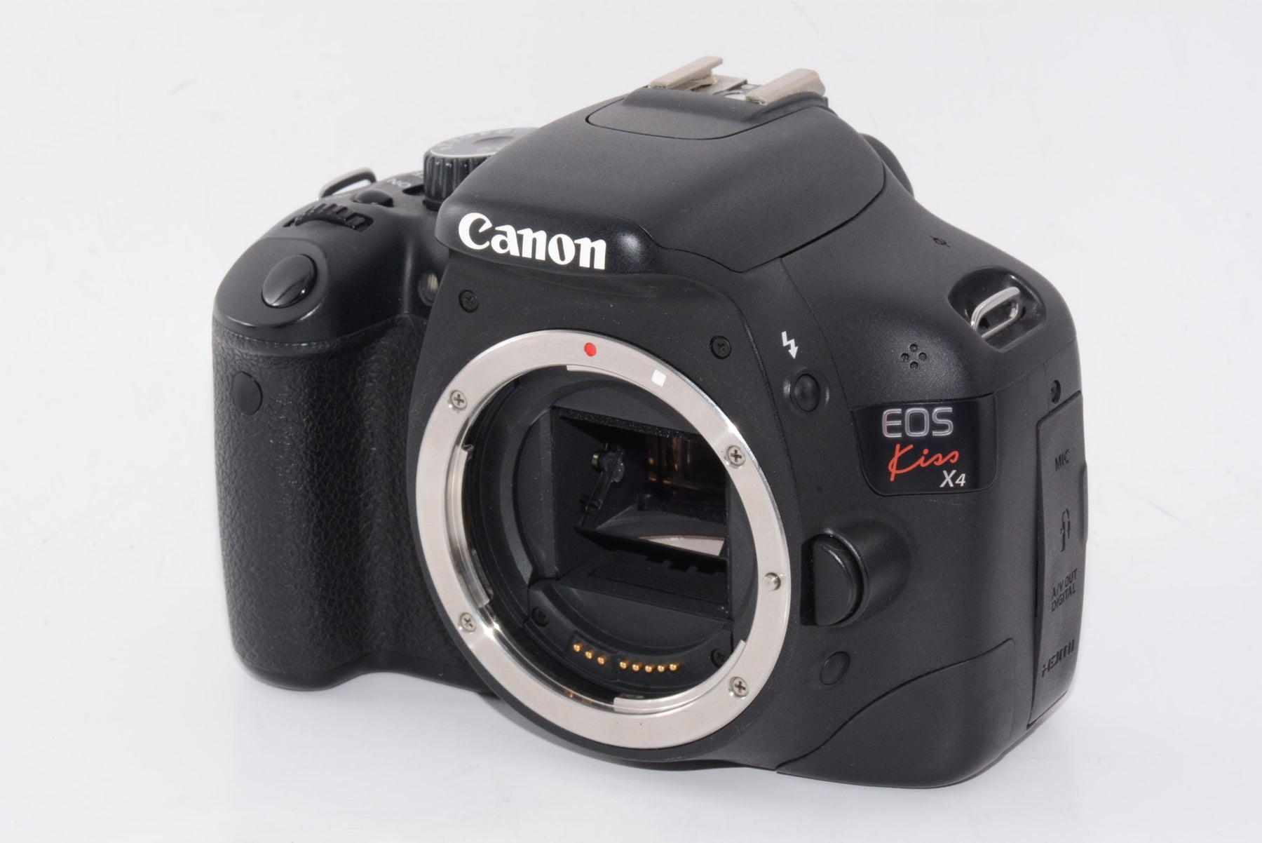 【外観特上級】Canon デジタル一眼レフカメラ EOS Kiss X4 EF-S 18-55 IS レンズキット KISSX4-1855ISLK
