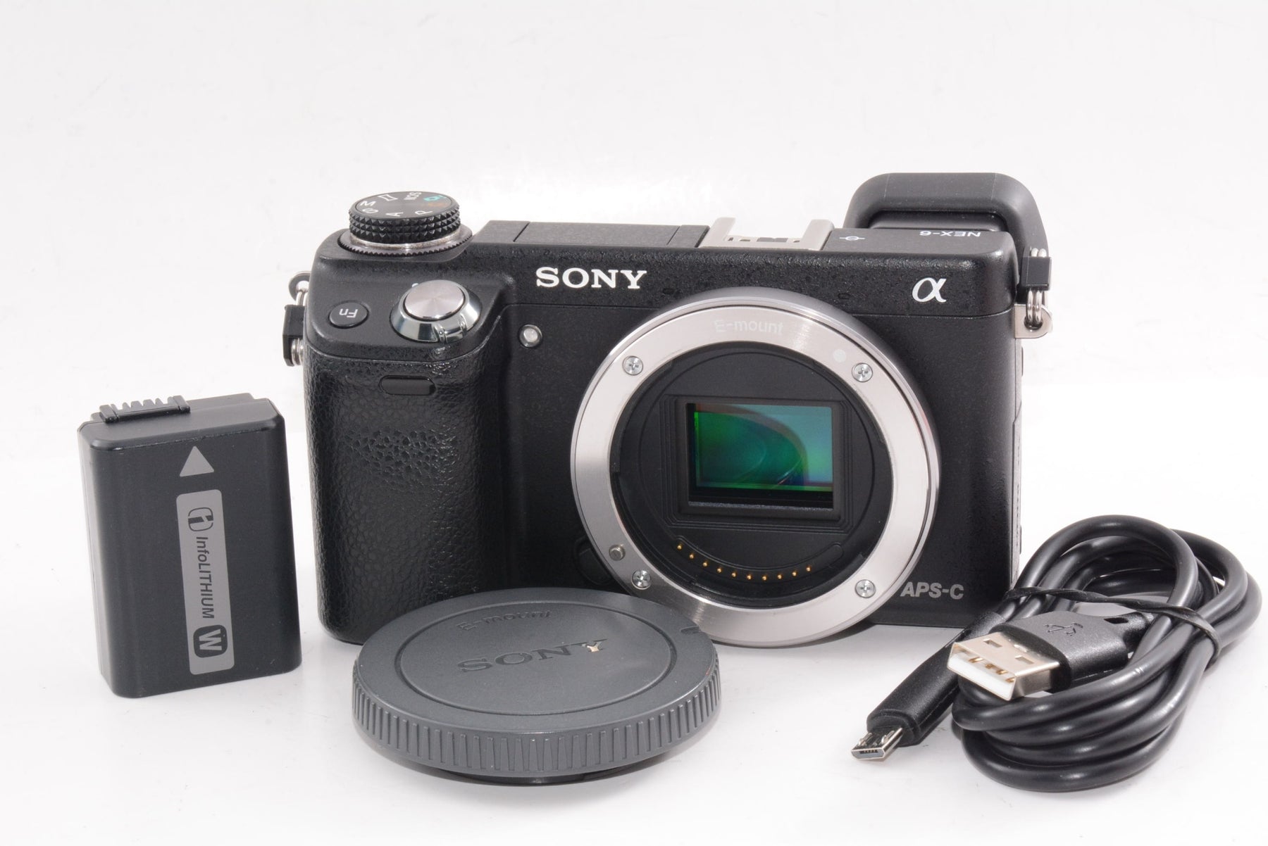 【外観特上級】SONY ミラーレス一眼 α NEX-6 ボディ