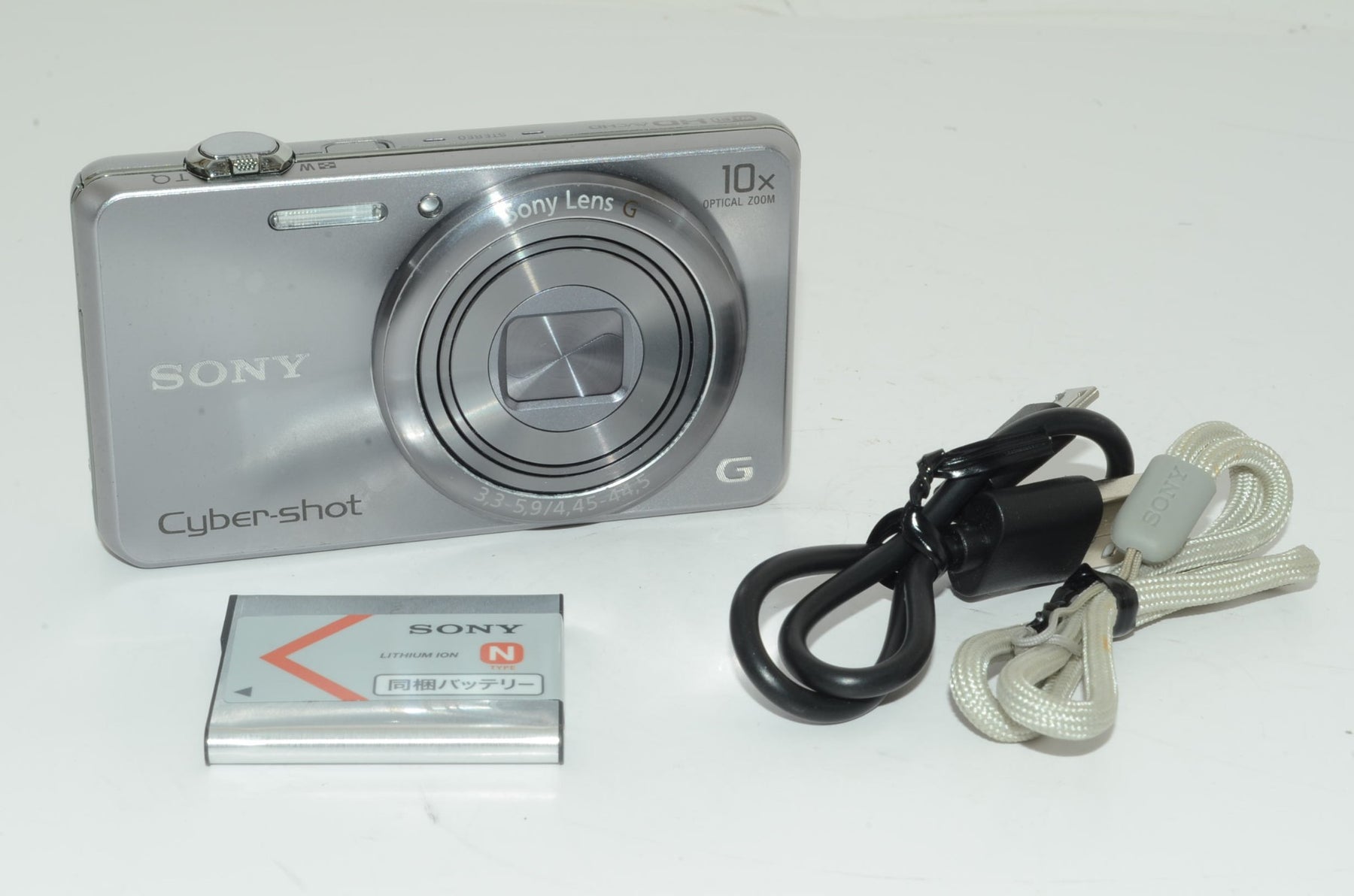 【外観特上級】SONY デジタルカメラ Cyber-shot WX200 1890万画素 光学10倍 シルバー DSC-WX200-S