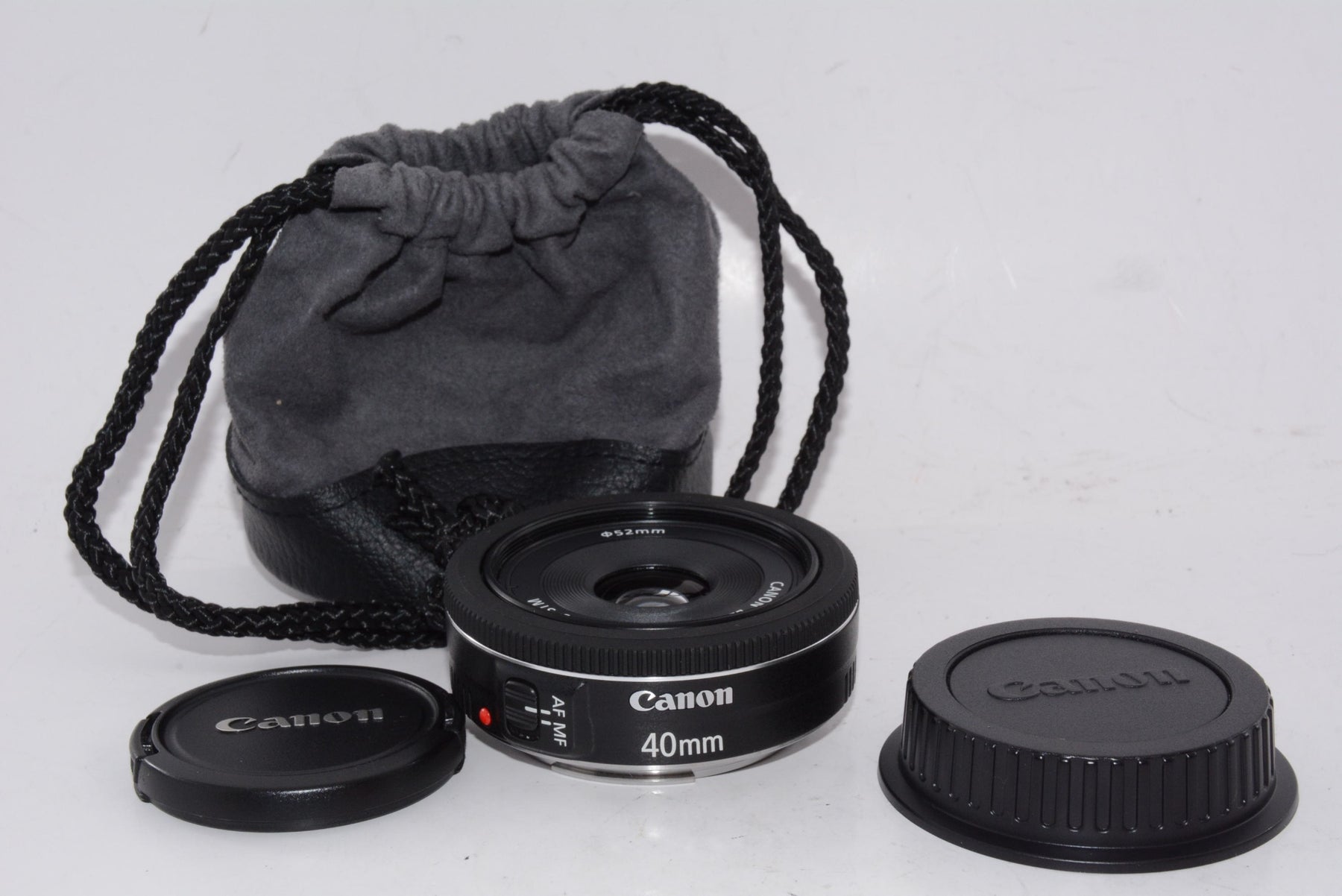 【ほぼ新品】Canon 単焦点レンズ EF40mm F2.8 STM フルサイズ対応