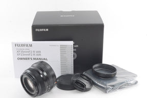 【外観特上級】FUJIFILM 単焦点標準レンズ XF35mmF2R WR B ブラック