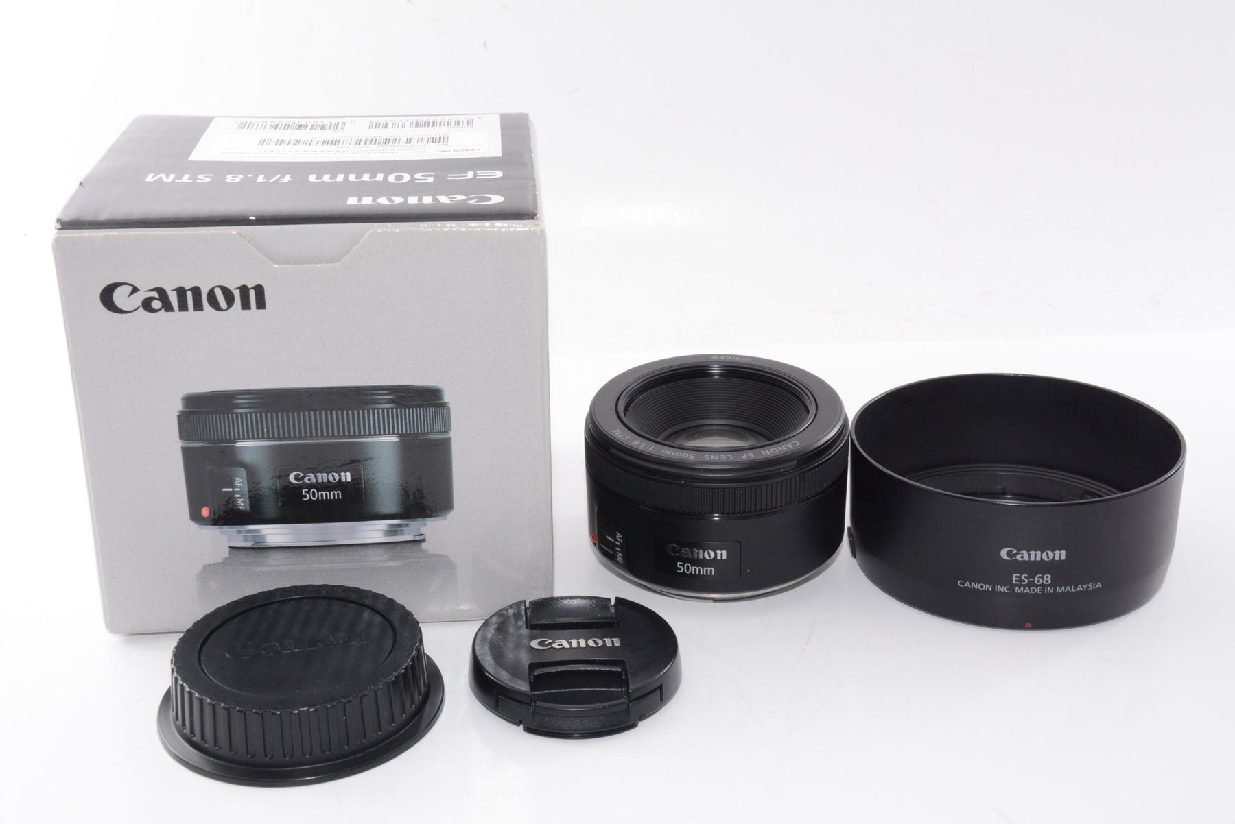 【外観並級】Canon 単焦点レンズ EF50mm F1.8 STM