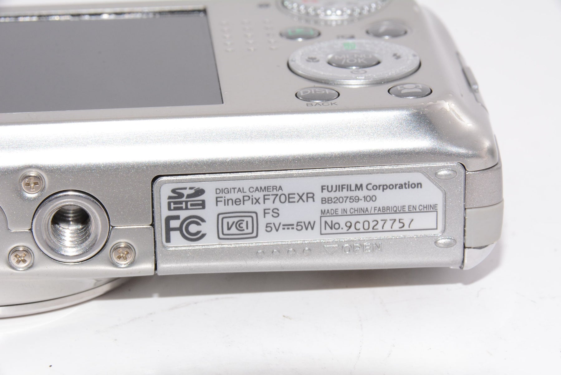 【外観並級】FUJIFILM デジタルカメラ FinePix  F70 EXR シルバー F FX-F70EXR S