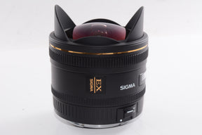 【外観特上級】SIGMA 単焦点魚眼レンズ 10mm F2.8 EX DC FISHEYE HSM キヤノン用 対角線魚眼 APS-C専用 477547
