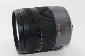 【外観特上級】パナソニック マイクロフォーサーズ用 ルミックス G VARIO HD 14-140mm/F4.0-5.8 ASPH/MEGA O.I.S. H-VS014140
