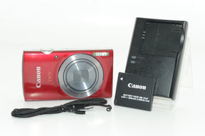 【外観特上級】Canon デジタルカメラ IXY160 レッド 光学8倍ズーム IXY160(RE)