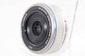 【外観並級】OLYMPUS パンケーキレンズ M.ZUIKO DIGITAL 17mm F2.8