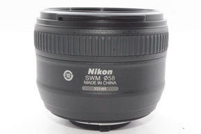 【外観並級】Nikon 単焦点レンズ AF-S NIKKOR 50mm f/1.4G フルサイズ対応