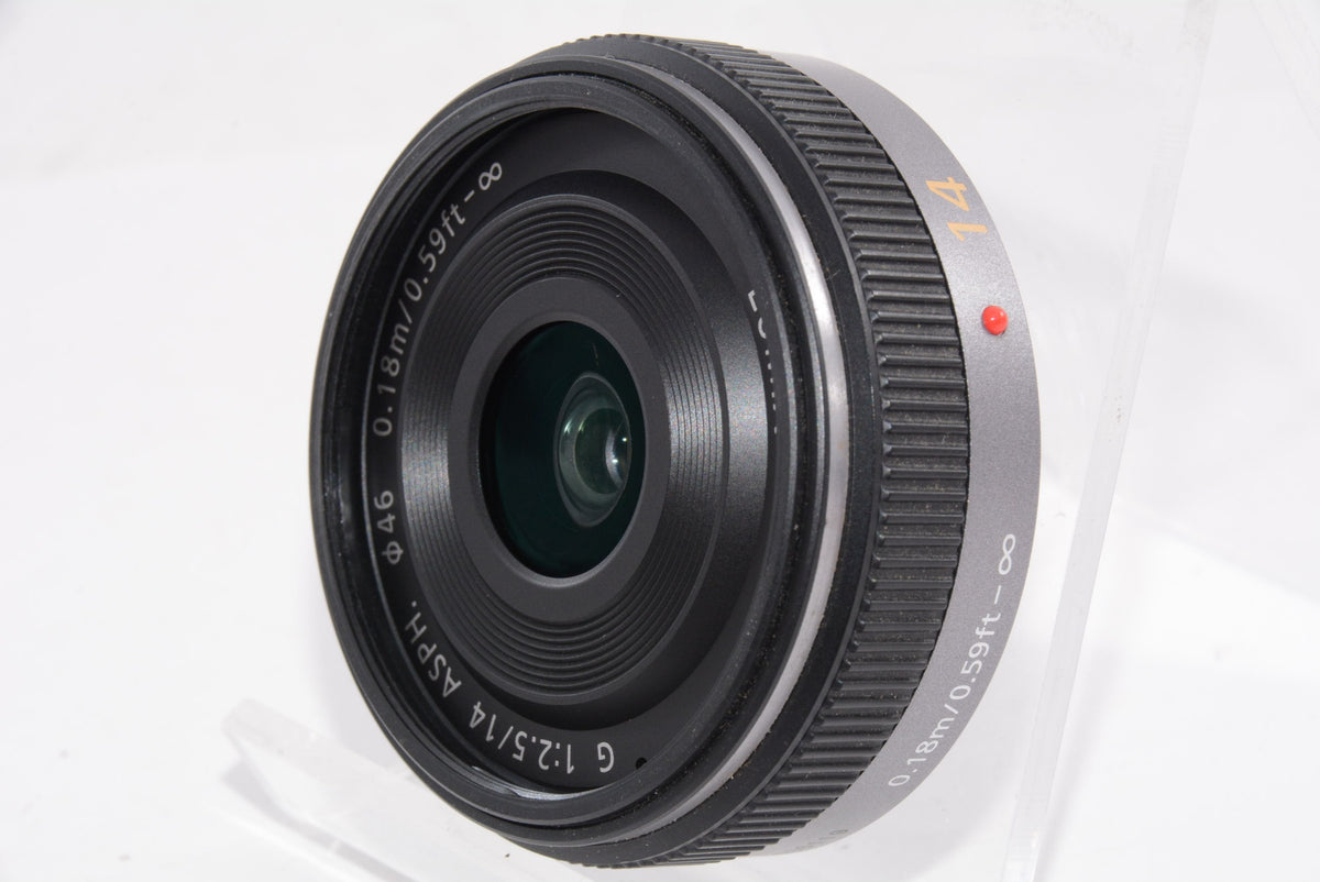 【外観特上級】パナソニック マイクロフォーサーズ用 ルミックス G 14mm/F2.5 ASPH.