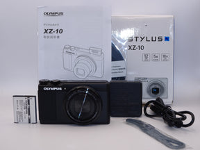 【外観特上級】OLYMPUS STYLUS XZ-10 1200万画素 F1.8-2.7レンズ ブラック XZ-10 BLK