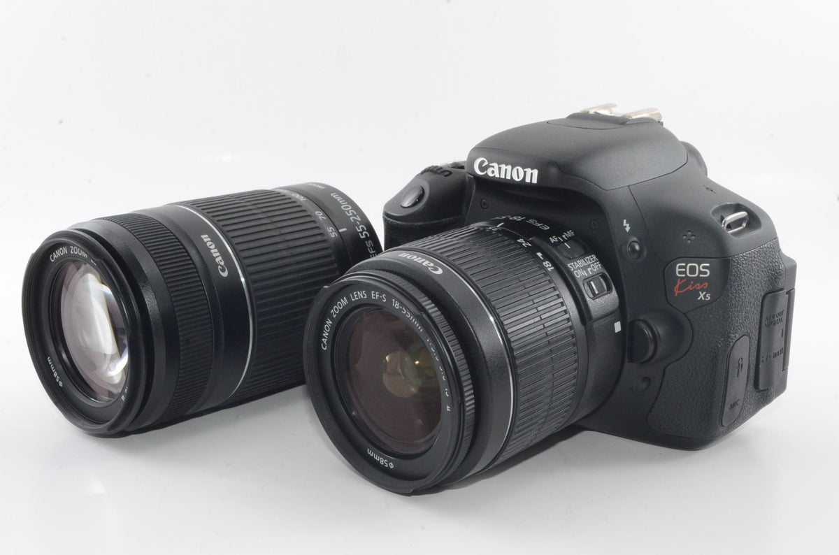 【外観特上級】Canon デジタル一眼レフカメラ EOS Kiss X5 ダブルズームキット