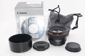 【外観特上級】Canon 単焦点標準レンズ EF50mm F1.2L USM フルサイズ対応