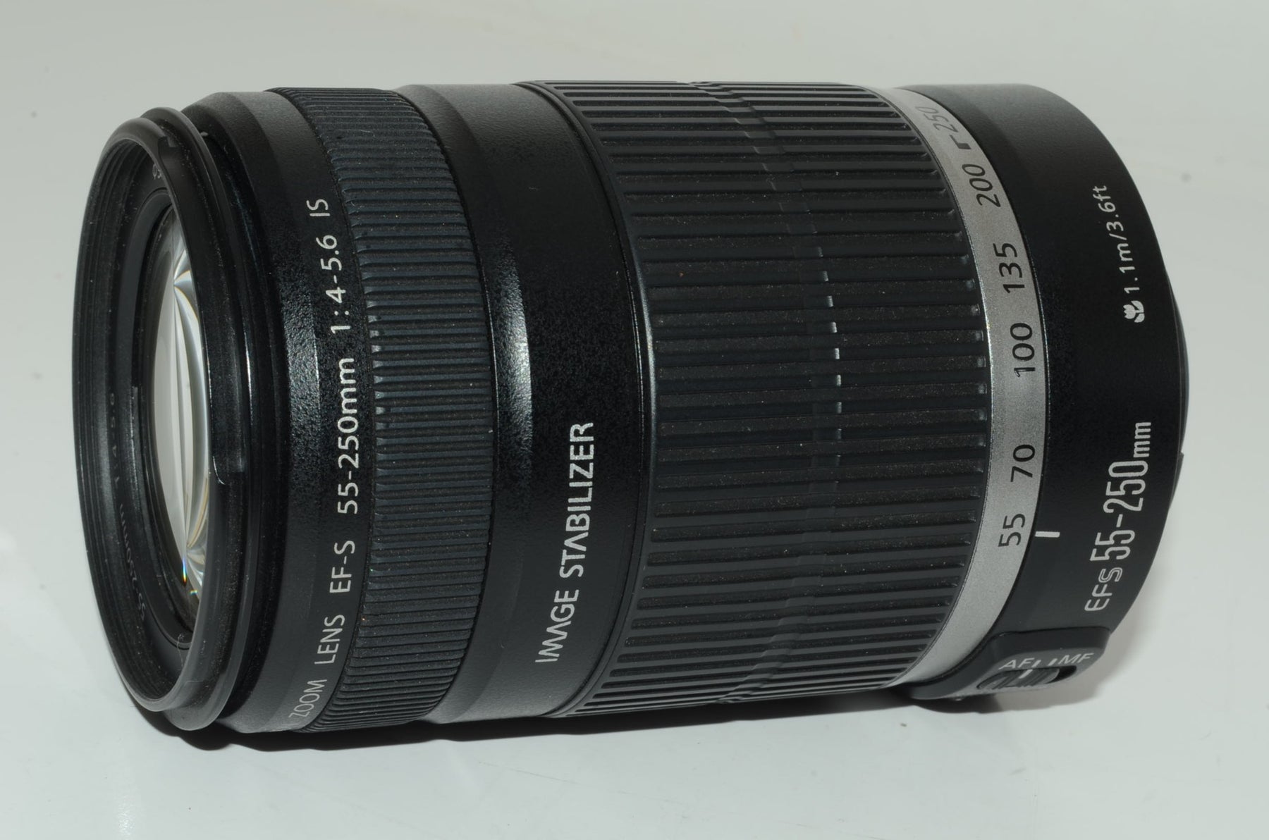 【外観並級】Canon 望遠レンズ EF-S55-250mm F4-5.6 IS