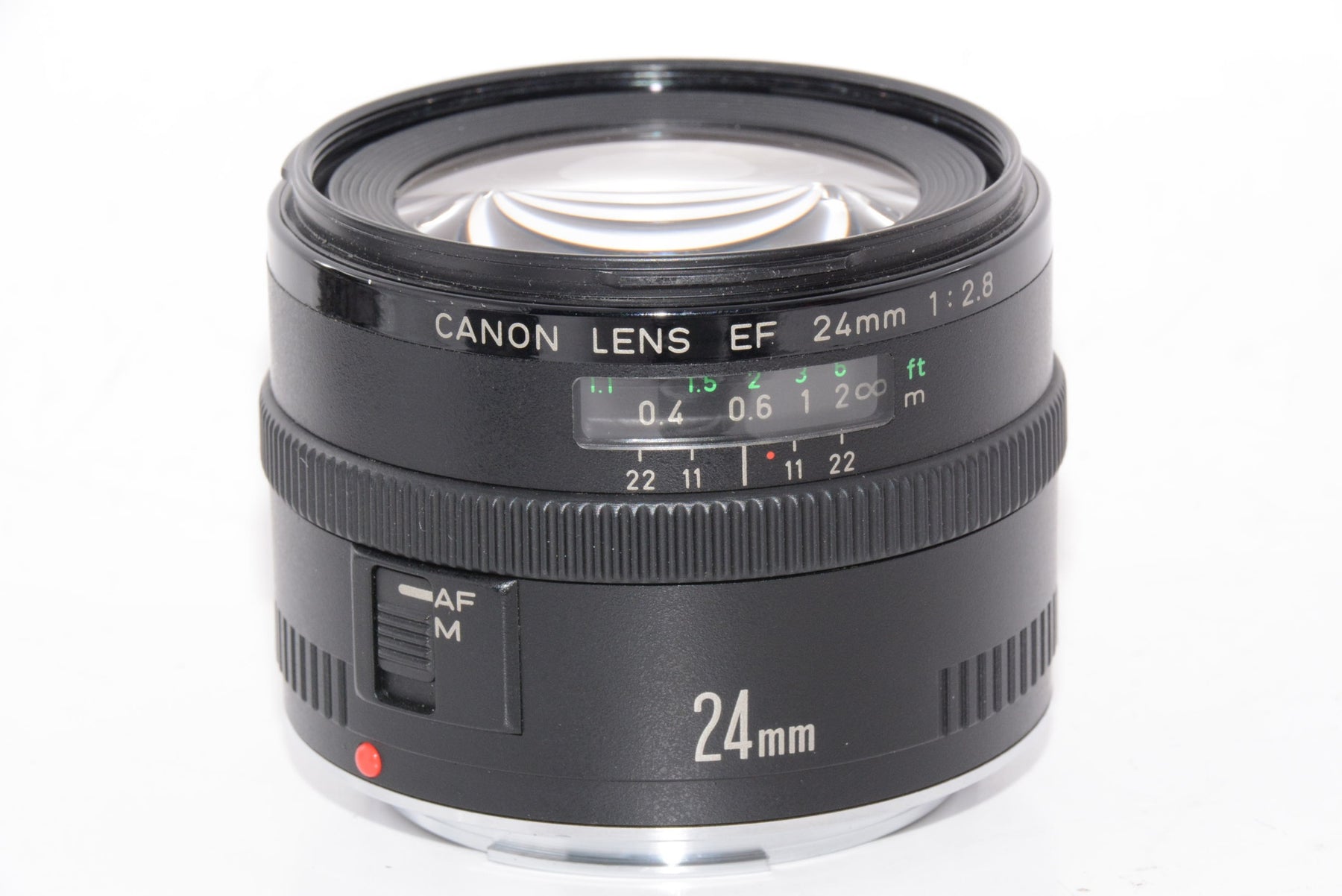 【外観特上級】Canon 単焦点広角レンズ EF24mm F2.8 フルサイズ対応