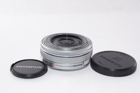 【外観特上級】OLYMPUS M.ZUIKO DIGITAL ED 14-42mm F3.5-5.6 EZ SLV