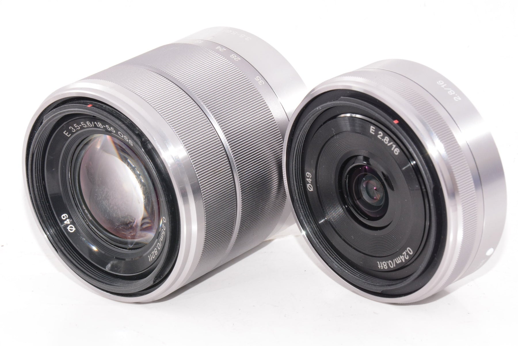 【外観並級】ソニー SONY ミラーレス一眼α NEX-5 ダブルレンズキット シルバー