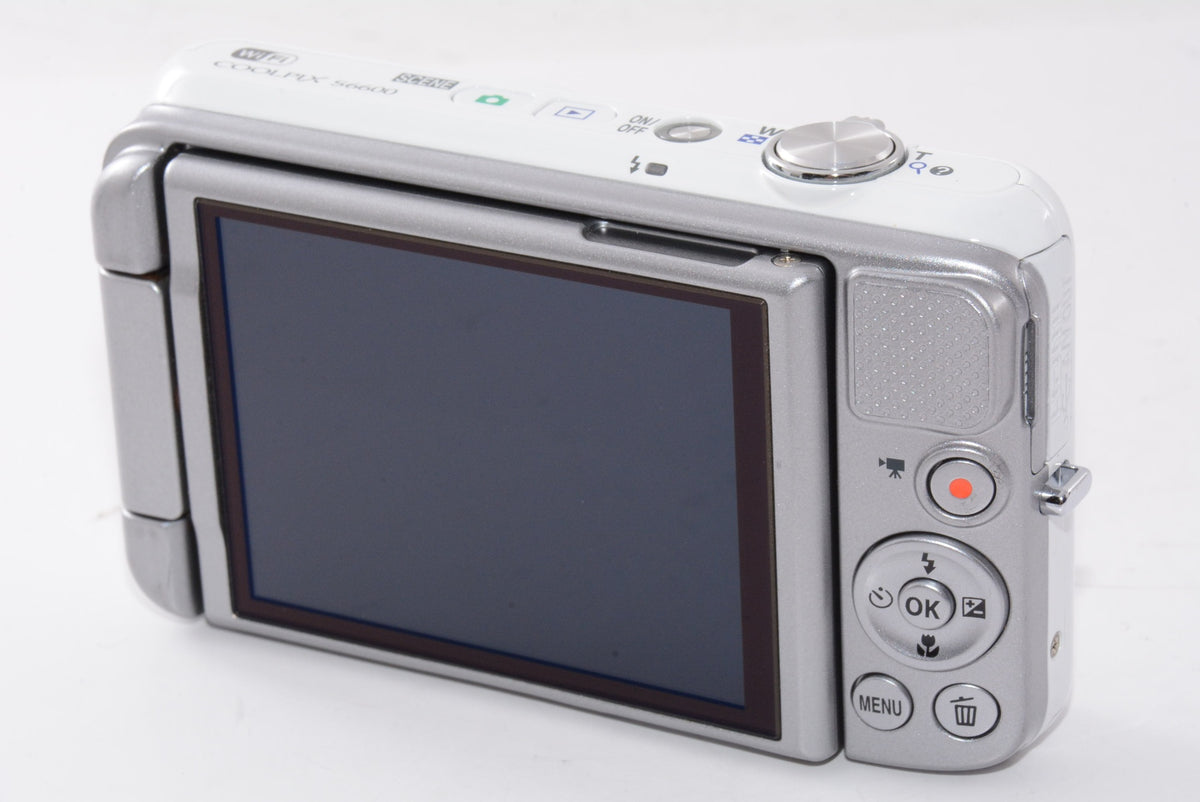 【外観並級】Nikon クールピクス S6600WH ナチュラルホワイト
