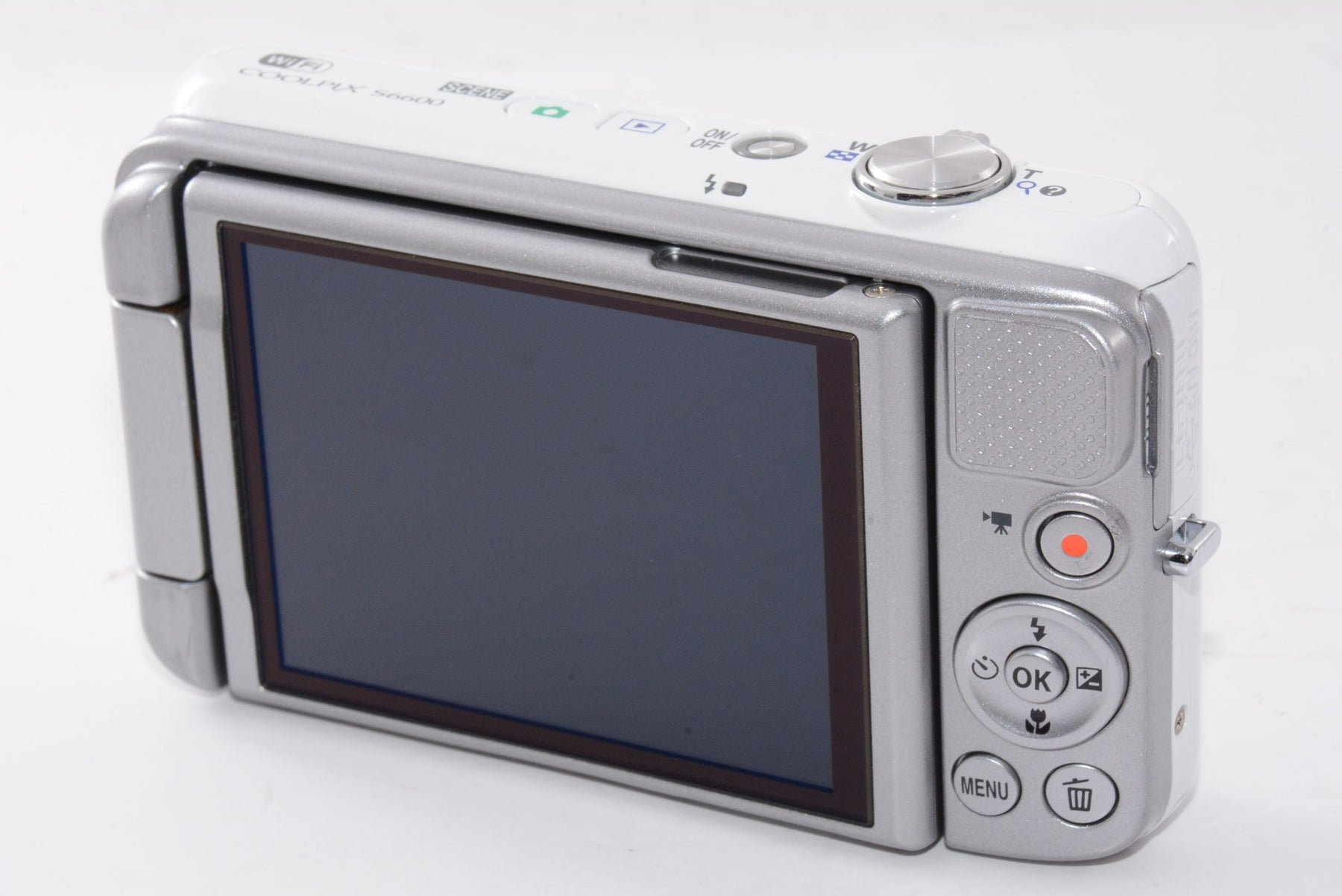 【外観並級】Nikon クールピクス S6600WH ナチュラルホワイト