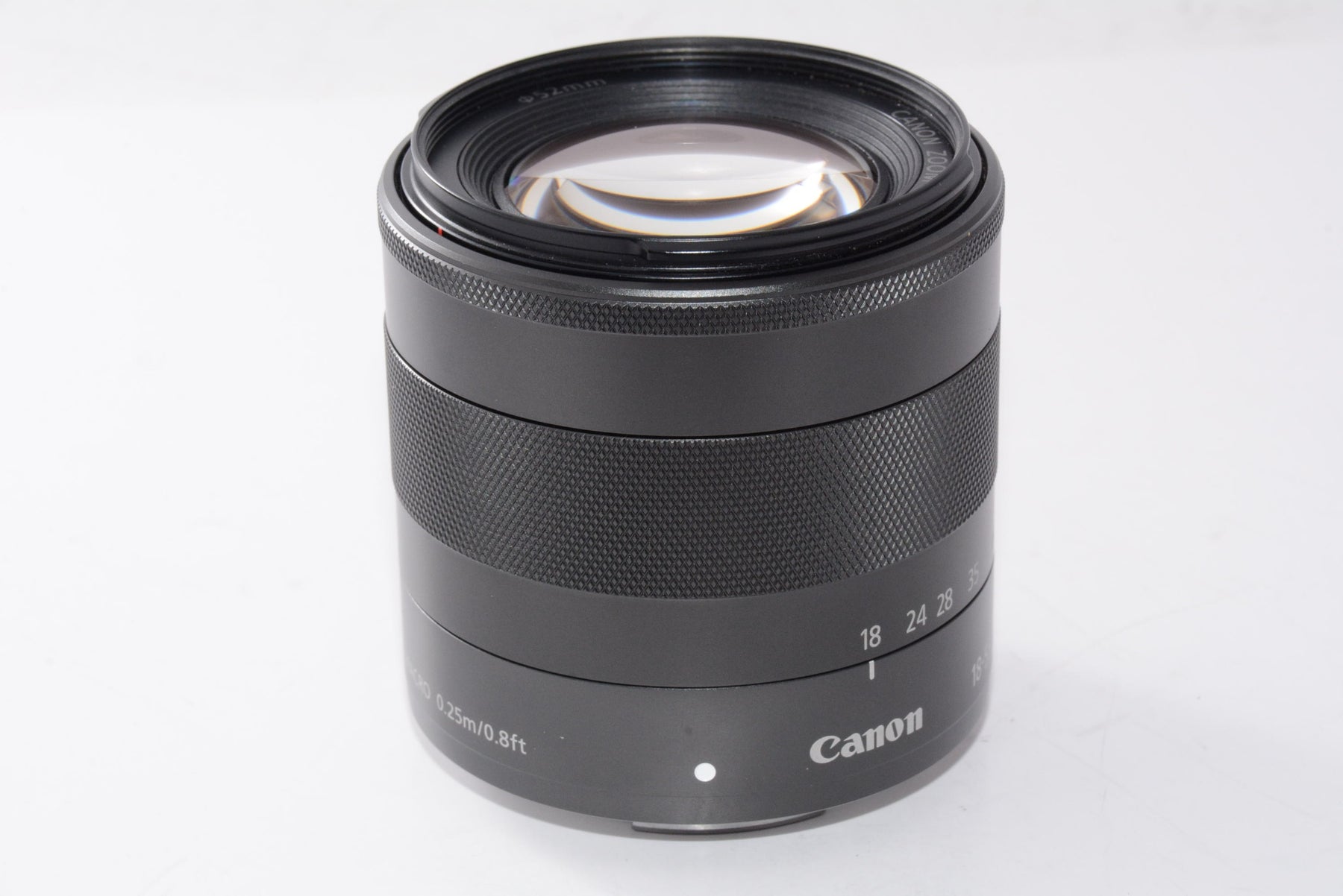 【外観特上級】Canon 標準ズームレンズ EF-M18-55mm F3.5-5.6IS STM