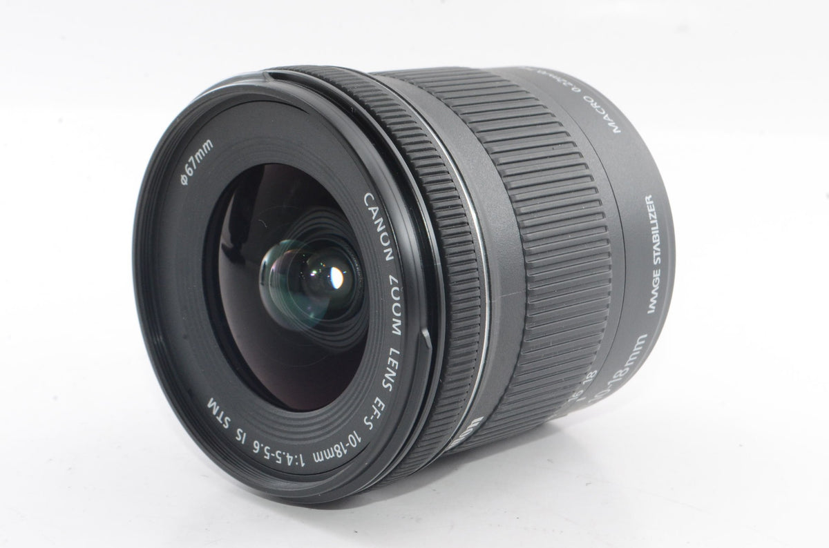 【外観特上級】Canon 超広角ズームレンズ EF-S10-18mm F4.5-5.6 IS STM