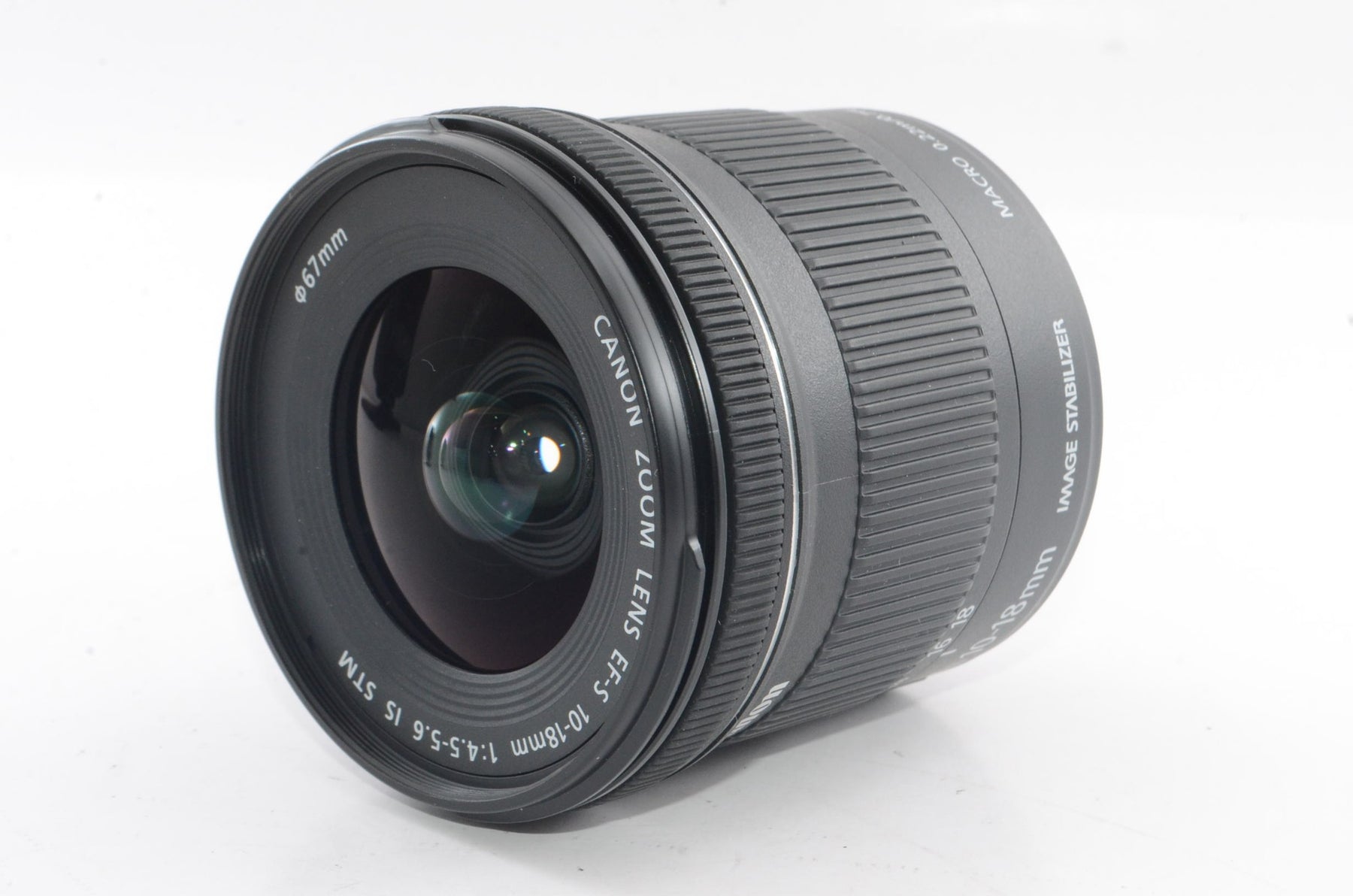 【外観特上級】Canon 超広角ズームレンズ EF-S10-18mm F4.5-5.6 IS STM