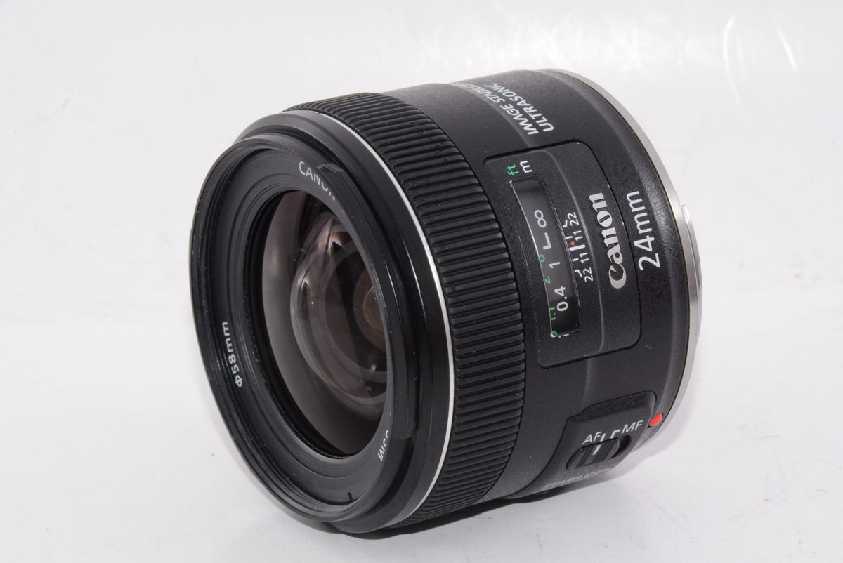 【外観並級】Canon 単焦点レンズ EF24mm F2.8 IS USM