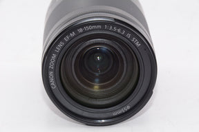 【外観特上級】Canon 望遠ズームレンズ EF-M18-150mm F3.5-6.3 IS STM ミラーレス専用 グラファイト