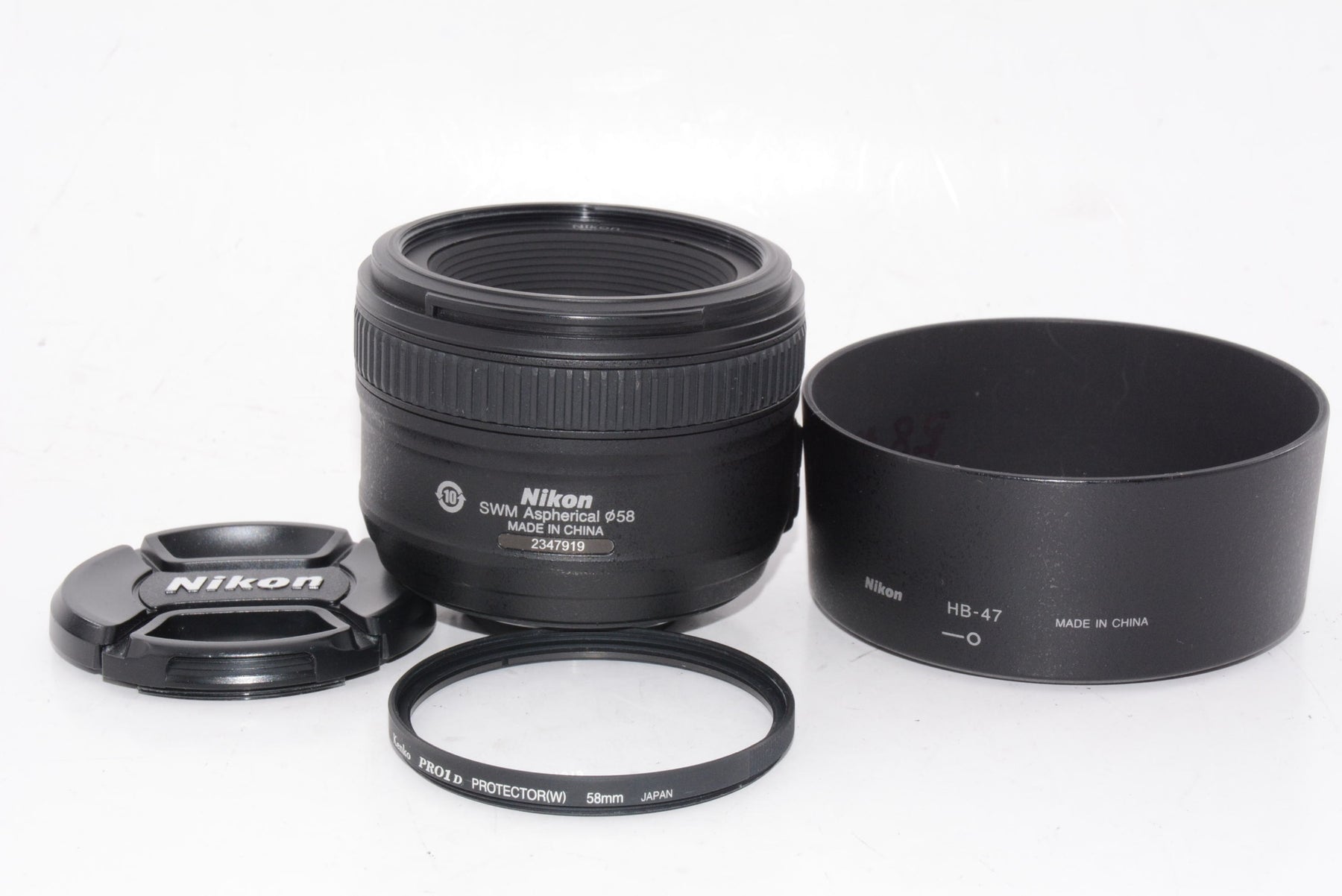 【外観特上級】Nikon 単焦点レンズ AF-S NIKKOR 50mm f/1.8G フルサイズ対応 AF-S 50/1.8G