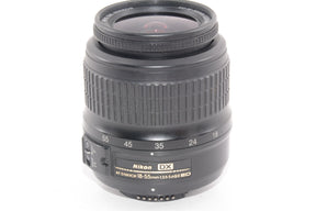 【外観特上級】Nikon 標準ズームレンズ AF-S DX Zoom Nikkor ED 18-55mm f/3.5-5.6 G II  ブラック