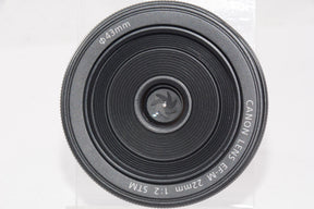 【外観特上級】Canon EF-M22mm F2 STM ミラーレス一眼対応
