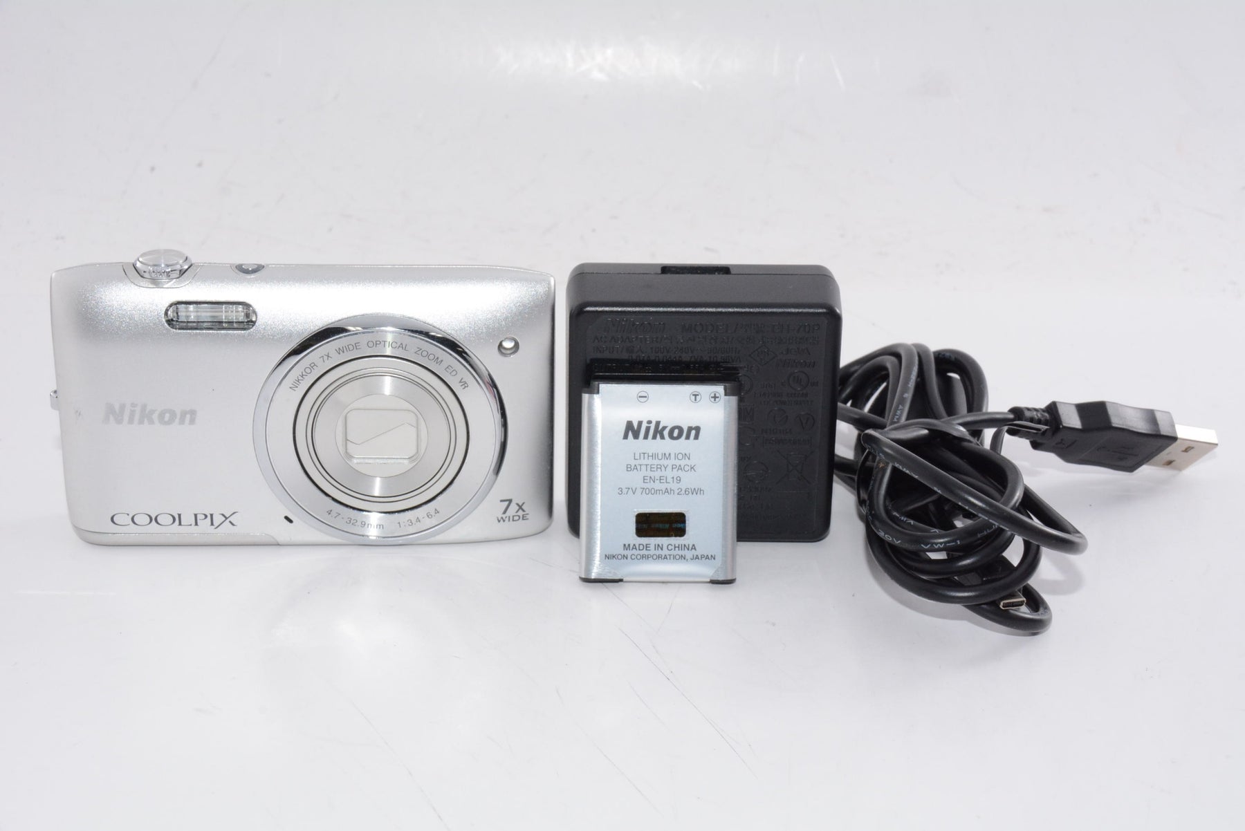 【外観並級】Nikon デジタルカメラ COOLPIX S3500